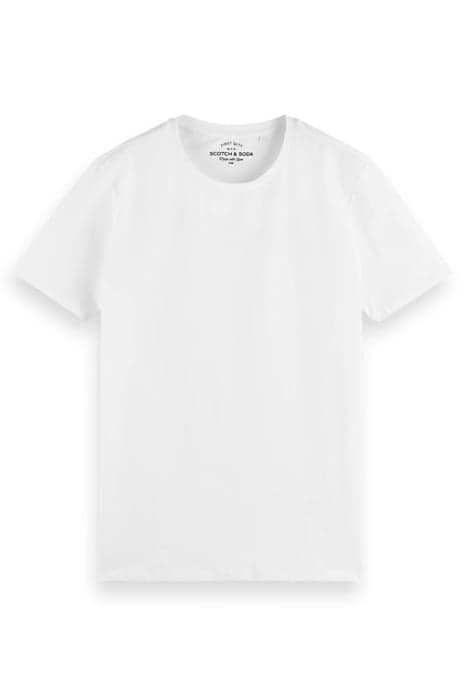 ESSENTIALS - CLASSIC ORGANIC COTTON / ELASTANE CREWNECK TEE  by Scotch & Soda