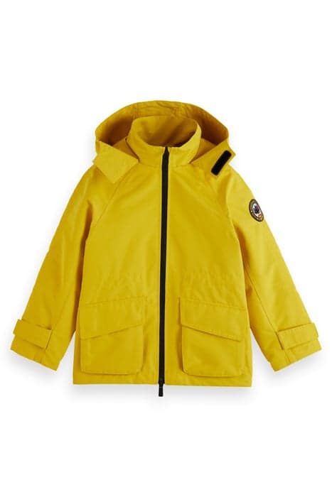 RAINCOAT WITH DETACHABLE INNER VEST GOLDEN YELLOW by Scotch & Soda