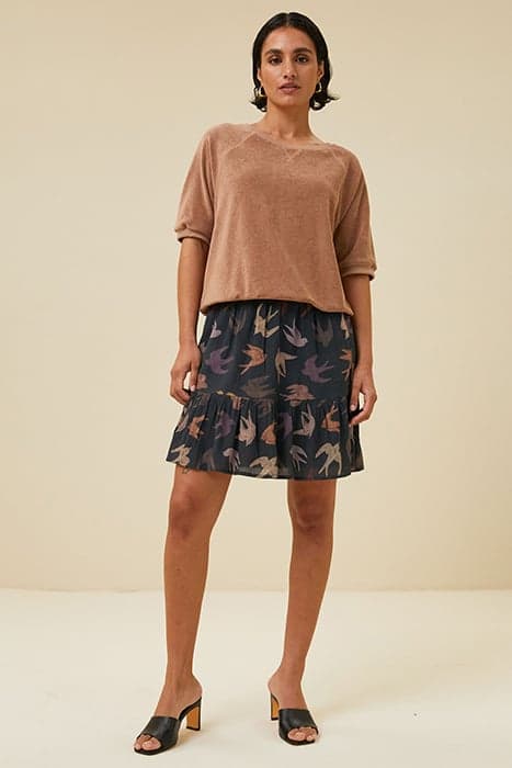 CHARLIE BIRD SKIRT BIRD PRINT by BY-BAR