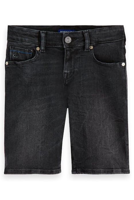 STRUMMER REGULAR SLIM DENIM SHORT —BLACK COAST by Scotch & Soda