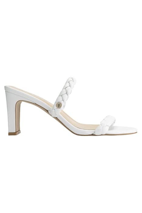 BRAIDED MULES STAR WHITE by NIKKIE