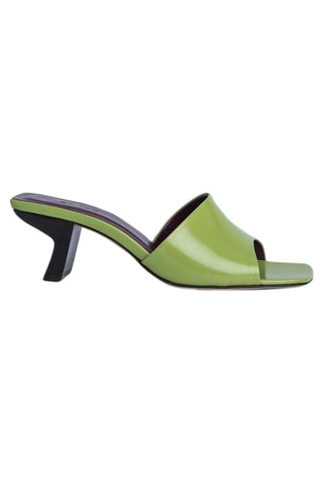 LILY LIME GREEN SEMI PATENT LEATHER by BY FAR