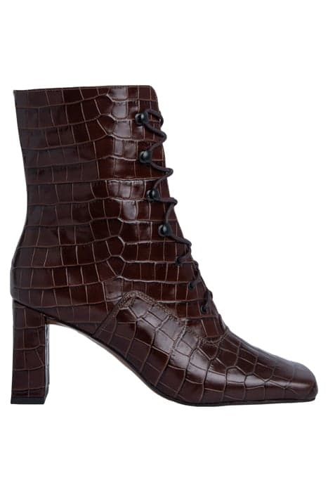 CLAUDE NUTELLA CROCO EMBOSSED LEATHER by BY FAR