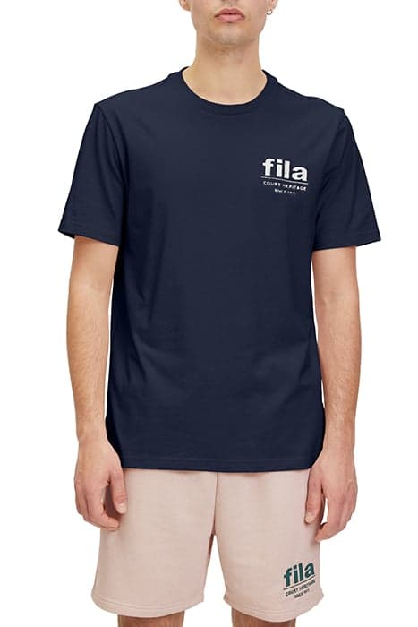 LOUDI GRAPHIC TEE BLACK IRIS by FILA