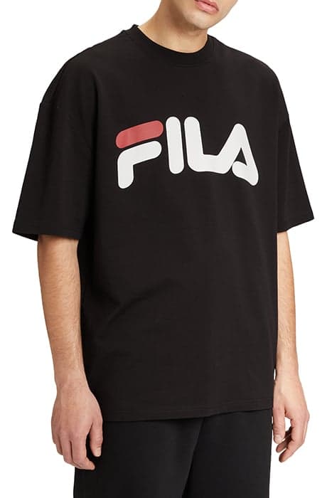 LOWELL OVERSIZED LOGO TEE BLACK by FILA