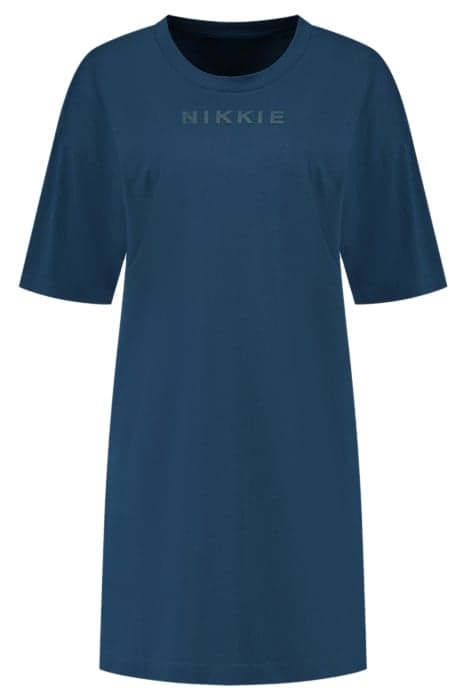 NIKKIE LOGO TEE DRESS NAVY by NIKKIE