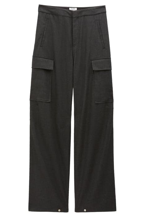 FLANNEL CARGO TROUSERS ANTHRACITE by Filippa K