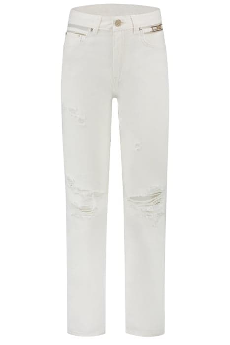 CASSIDY WHITE JEANS OFF WHITE by NIKKIE