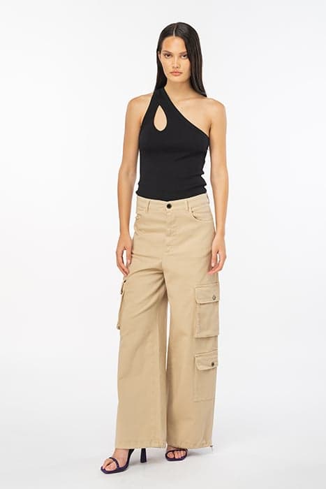 AJACCIO TROUSERS STONE by PINKO