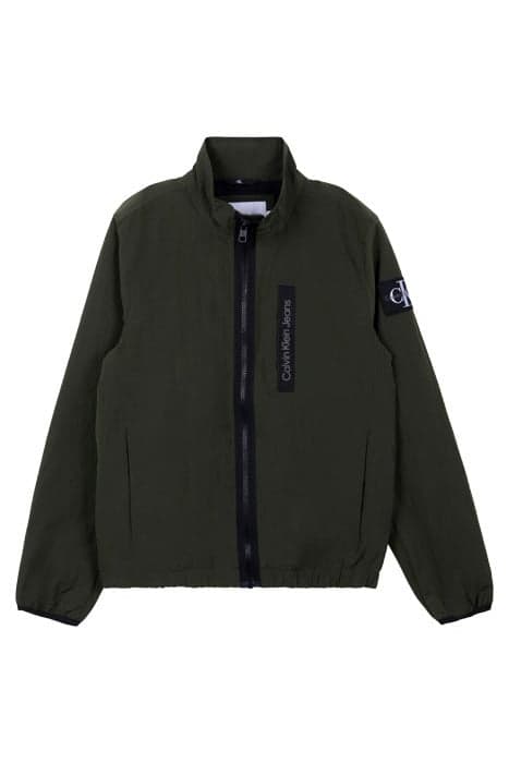 RIBSTOP JACKET CROCODILE GREEN by Calvin Klein