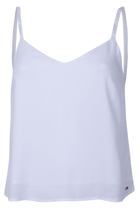 EO/ TJW STRAPPY TOP WHITE by Tommy Hilfiger