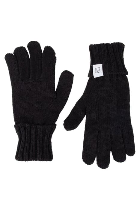 GIRLS’ BLACK KNIT GLOVES BLACK by IKKS