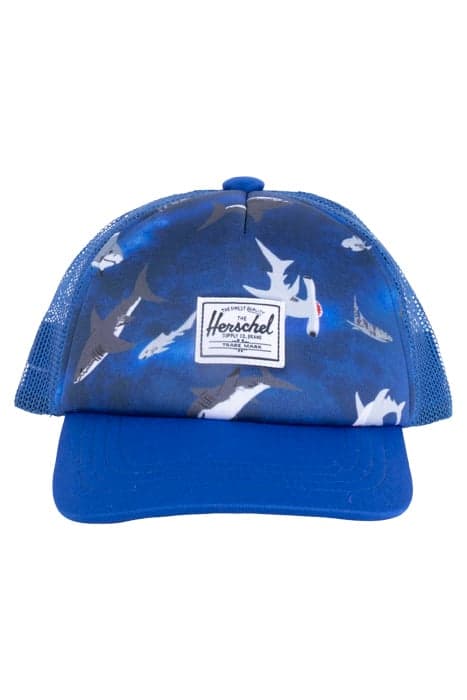 WHALER MESH BABY 6-18 MONTHS SHARK TIE DYE MAZARINE BLUE by Herschel