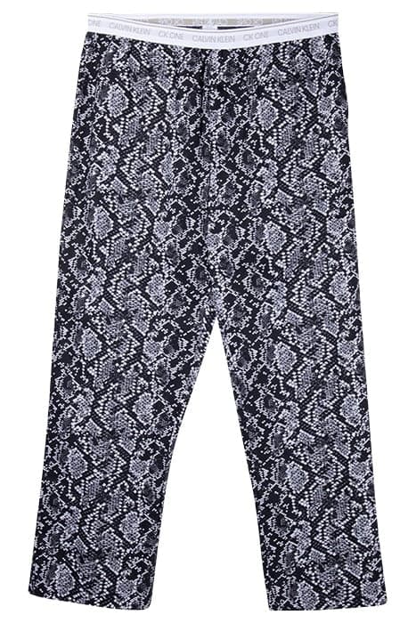 SLEEP PANT RATTLESNAKE PRINT_BLACK by Calvin Klein