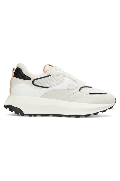 FRS1440 SNEAKER MIX LEATHER/MESH WHITE/OFFWHITE by Fred de la Bretoniere