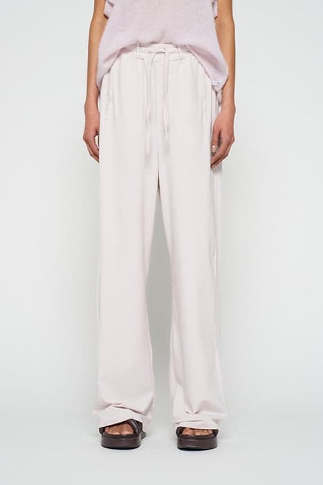 PANTS WASHED JERSEY PALE LILAC by Nudie Jeans