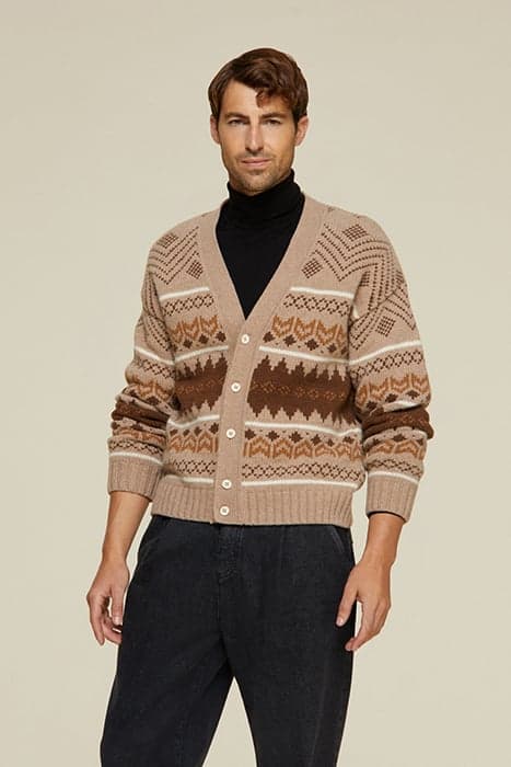 SINATRA 7171 JACQUARD TRICOT BROWN JACQUARD by Lois