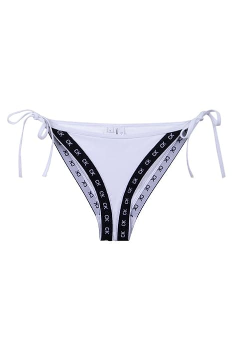 EO/ CHEEKY SIDE TIE PVH CLASSIC WHITE by Calvin Klein