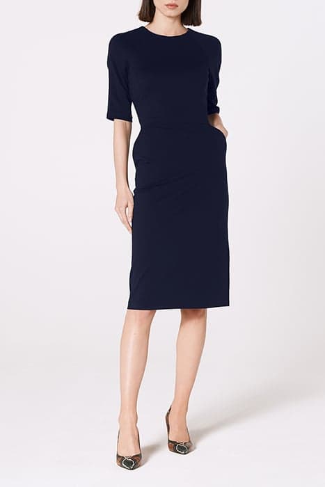 DR LIYA JERSEY DRESS NAVY by LK Bennett