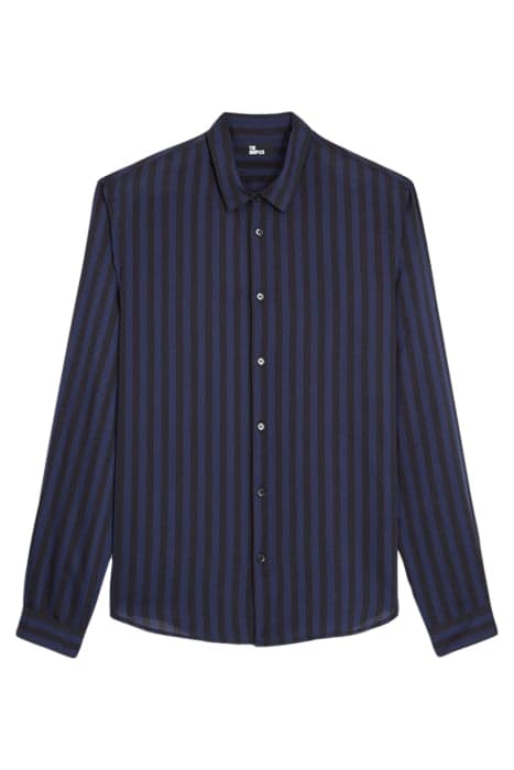 LONG SLEEVED SHIRT NAVY / BLACK by The Kooples