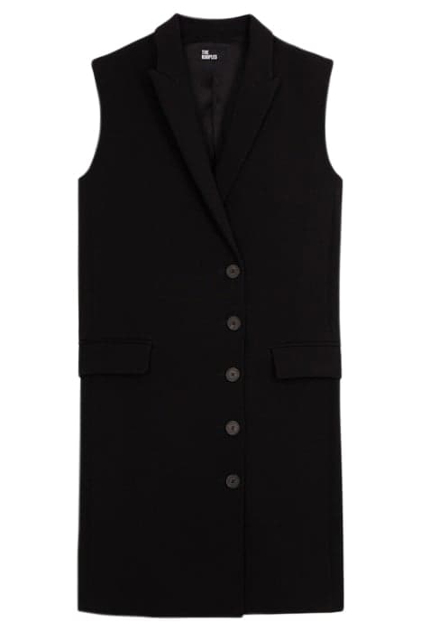 SLEEVELESS TAILOR DRESS BLACK by The Kooples