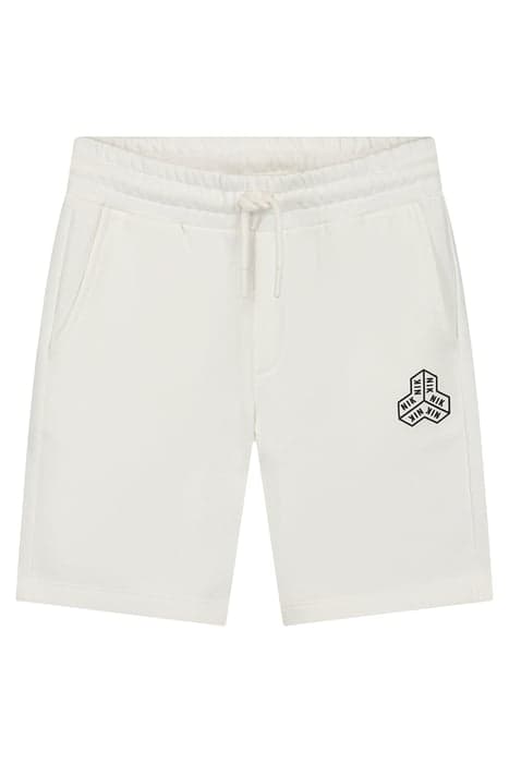 TRIPLE SWEATSHORT OFF WHITE by NIK & NIK