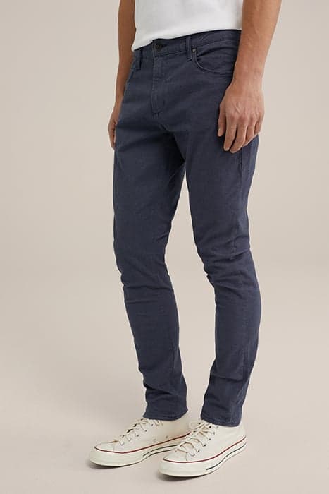 5POCKET MID WAIST DARK BLUE by WE Fashion