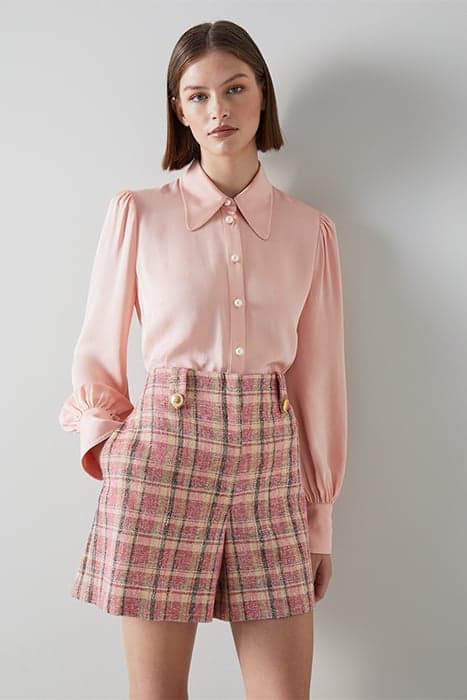 TR ELIZA - CHECK SHORTS PINK by LK Bennett