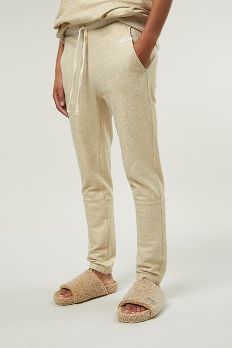 CROPPED JOGGER FOIL LIGHT SAFARI by 10DAYS