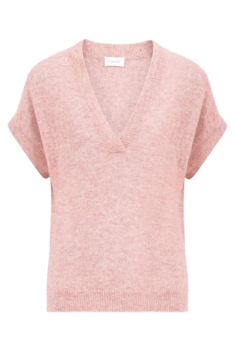 STEM KNITTED TOP LIGHT ROSE by Alchemist