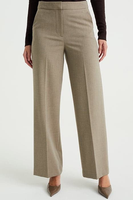 TROUSER BEIGE by WE Fashion