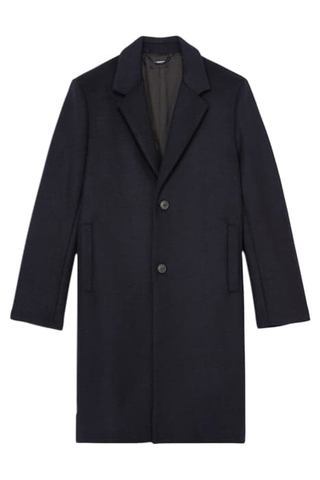 2 BUTTON SINGLE BREASTED COAT DARK NAVY by The Kooples