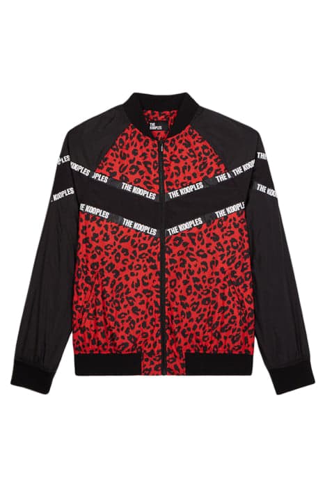 POP LEO ORANGE TECHNICAL JACKET MULTICOLOR by The Kooples