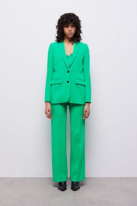 2 BUTTON SUIT JACKET GREEN by The Kooples