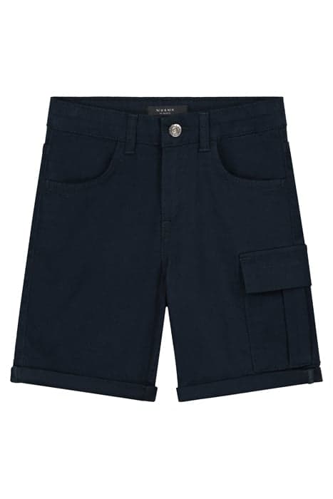 GABARDINE SHORTS ROYAL BLUE by NIK & NIK