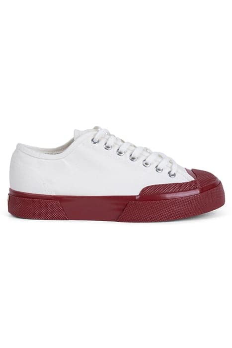 2432 WORKWEAR OFF WHITE - F RED by Superga