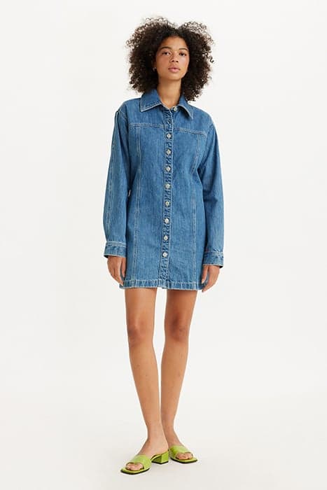 SHAY DENIM DRESS OLD 517 BLUE X by Levi's