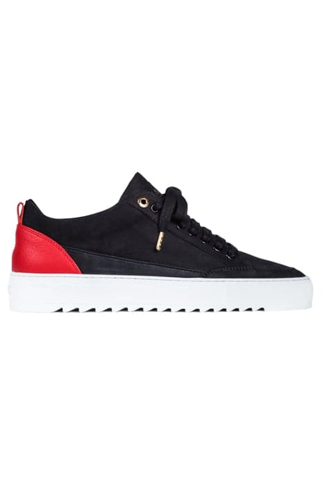 TIA NUBUCK BLACK RED BLACK by Mason Garments