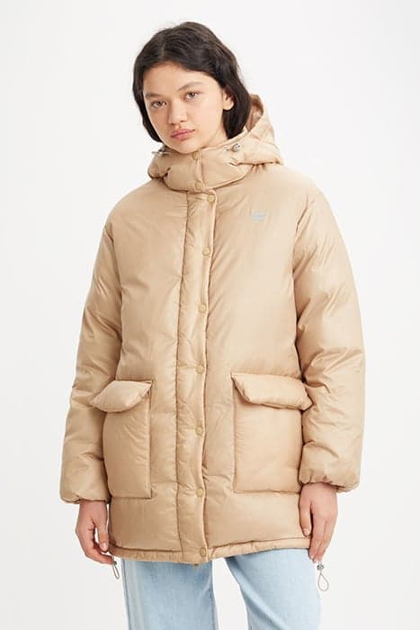 LUNA CORE PUFFER MID GRANOLA by Levi's