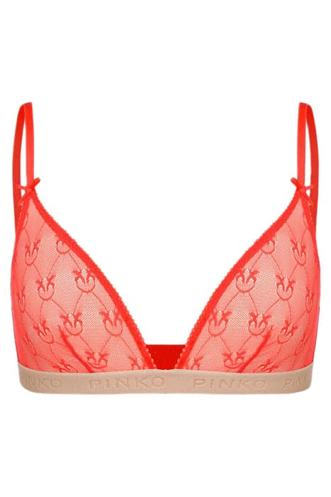 ALBA CHIARA 1 REGGISENO PIZZO INDEMAGLIATO JACQUARD C/LOGO P by PINKO