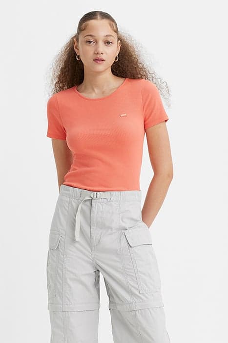 HONEY SHORT SLEEVE TERRA COTTA by Levi's