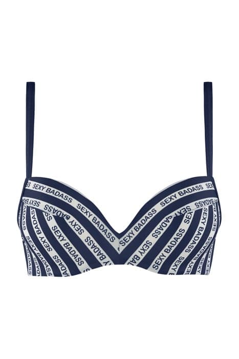 SEXY BADASS BLUE AND WHITE by Marlies Dekkers