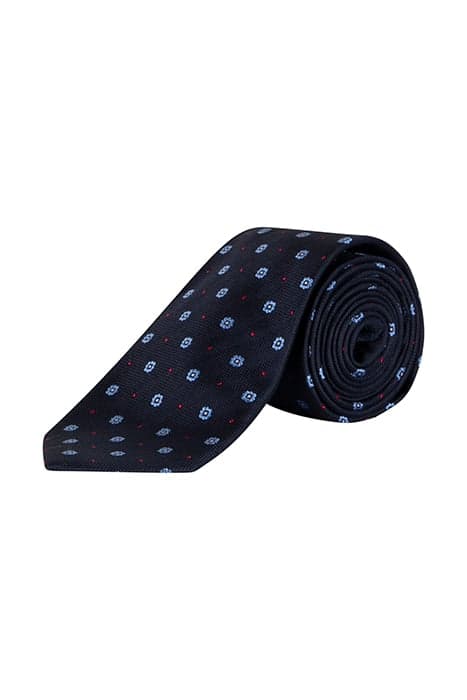 ECI NEAT AD DOT TIE NAVY/BLUE by Hackett London