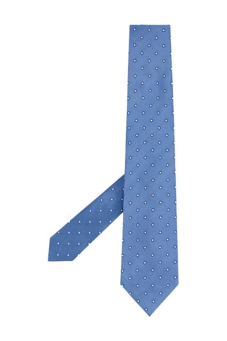 2 COL CIRCLE TIE BLUE by Hackett London