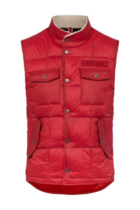 HKT PUFFA GILET KETCHUP by Hackett London