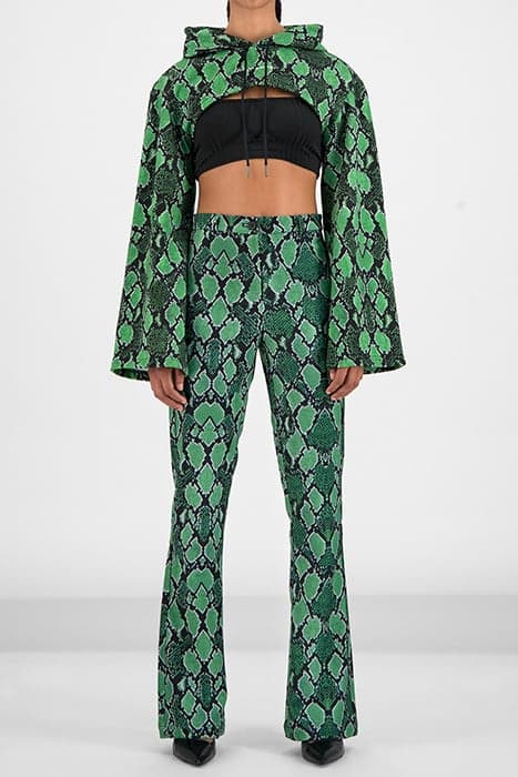 GREEN SNAKE GELOSNA TOP by Daily Paper