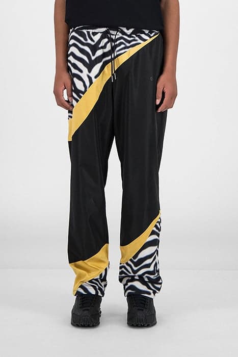 BLACK ZEBRA GOLD HUKO PANTS by Daily Paper