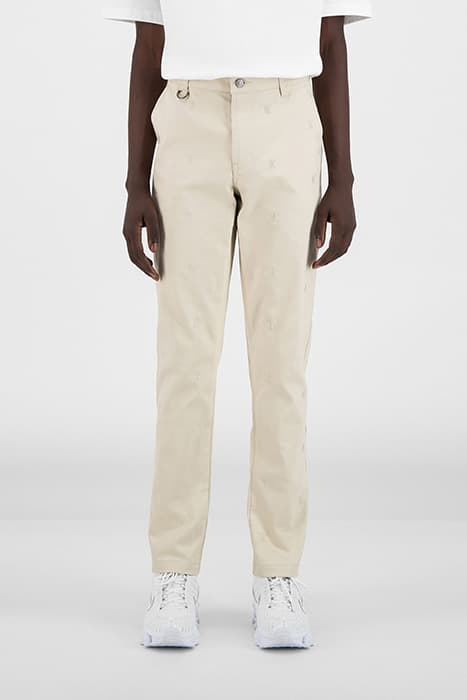 MOONBEAM BEIGE KENYA PANTS by Daily Paper