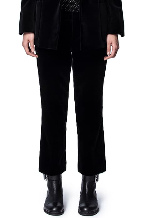 POSH VELVET PANTALON. NOIR by ZADIG&VOLTAIRE