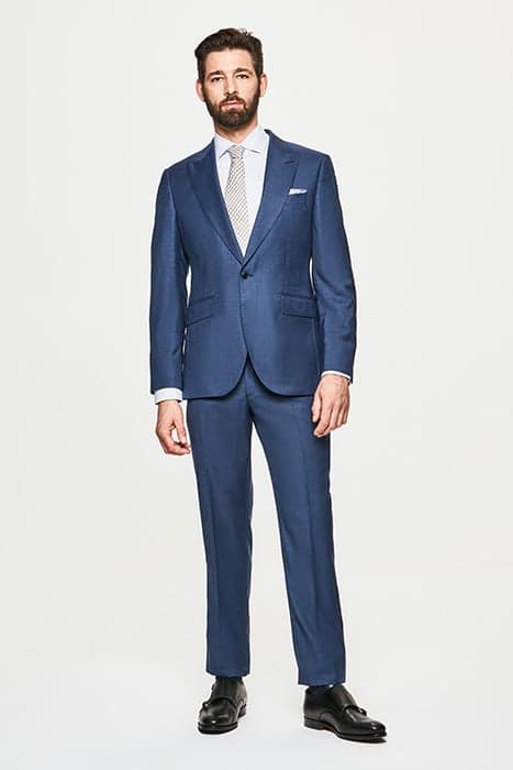 130S PLAIN WL SB1 PK B BLUE BLUE by Hackett London